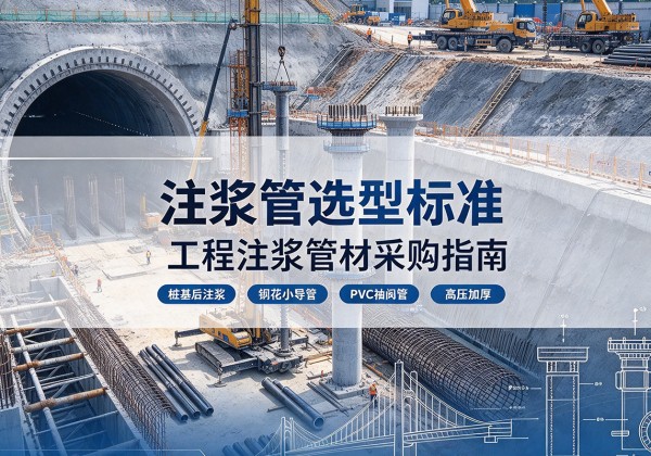 梨树注浆管选型标准